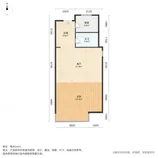 鼎牌国际公寓 1室 1厅 1卫