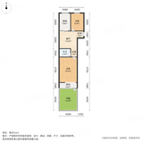 锡惠里 2室 1厅 1卫 带院子